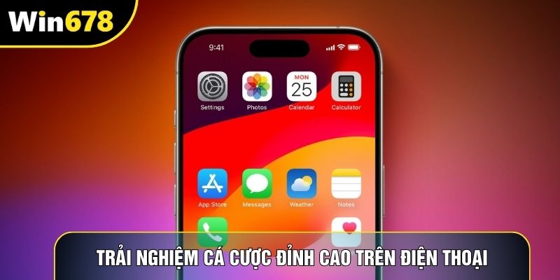 Trải nghiệm cá cược đỉnh cao trên điện thoại